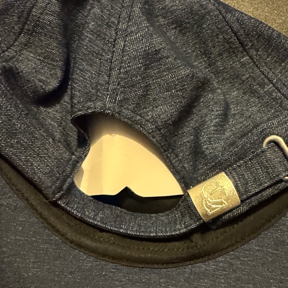 NWT Karl Lagerfeld Dark Blue Denim Hat